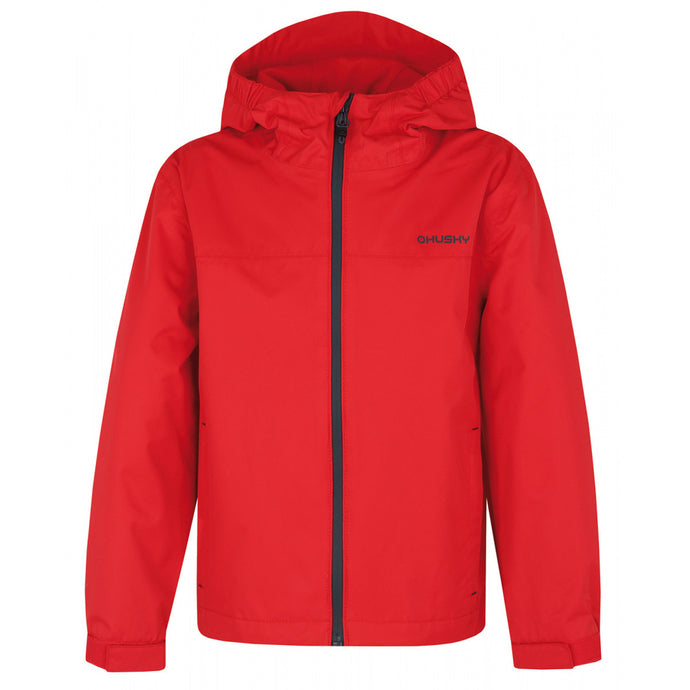 Kinder-Outdoorjacke Husky Zunat K rot