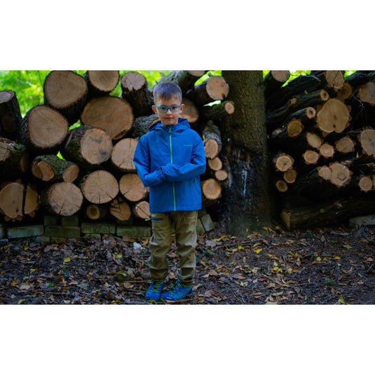 Kinder-Outdoorjacke Husky Zunat K blau