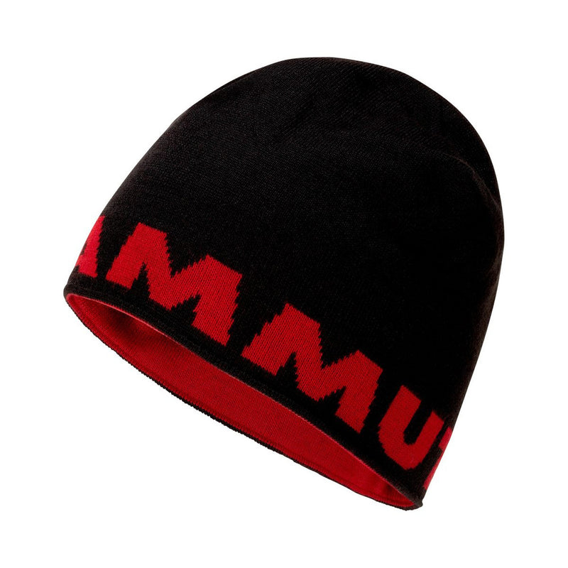 Laden Sie das Bild in Galerie -Viewer, Mütze Mammut Logo Beanie schwarz
