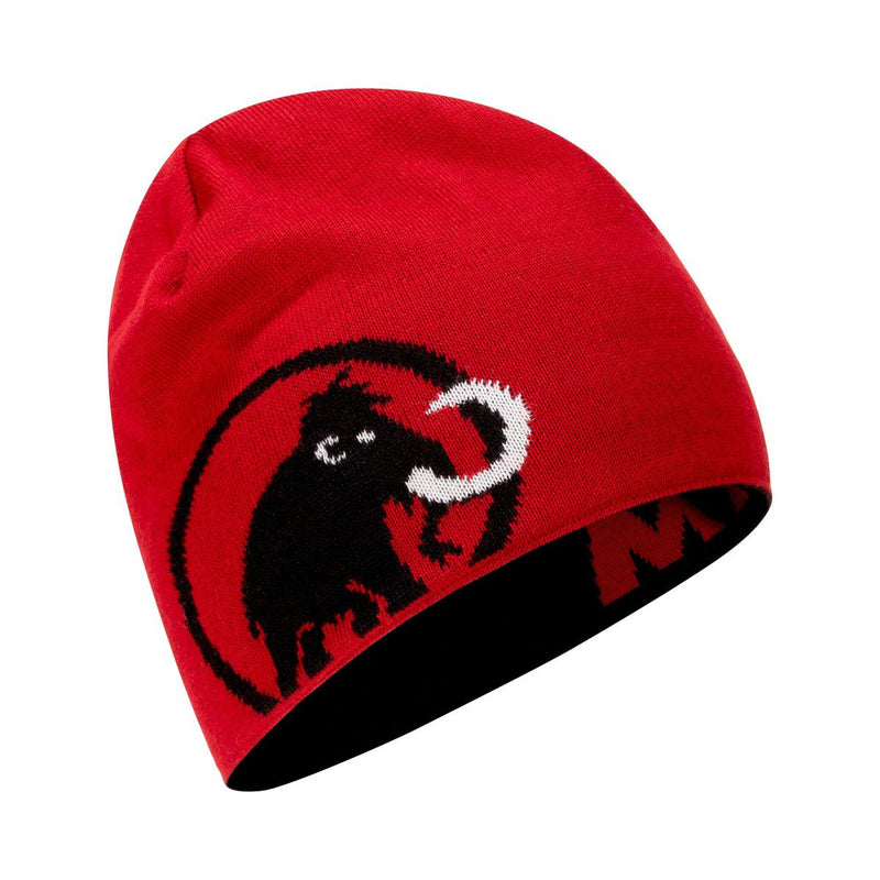 Laden Sie das Bild in Galerie -Viewer, Mütze Mammut Logo Beanie schwarz
