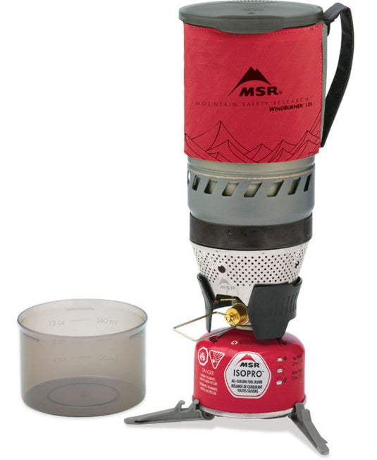 Kochsystem MSR WindBurner Personal Stove System 1,0 l rot