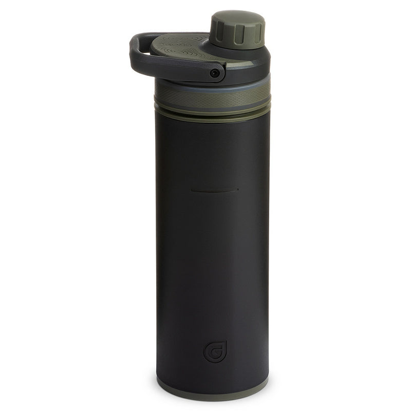 Laden Sie das Bild in Galerie -Viewer, Filtersystem Grayl UltraPress® Purifier Bottle Covert Black
