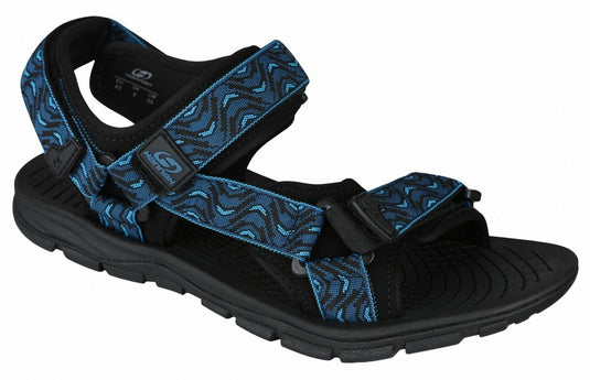 Unisex-Sandalen Hannah Feet Marokkanisches Blau (Welle)