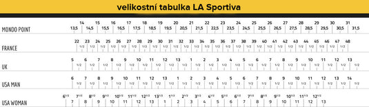 Kletterschuhe La Sportiva Finale VS schwefel/blau