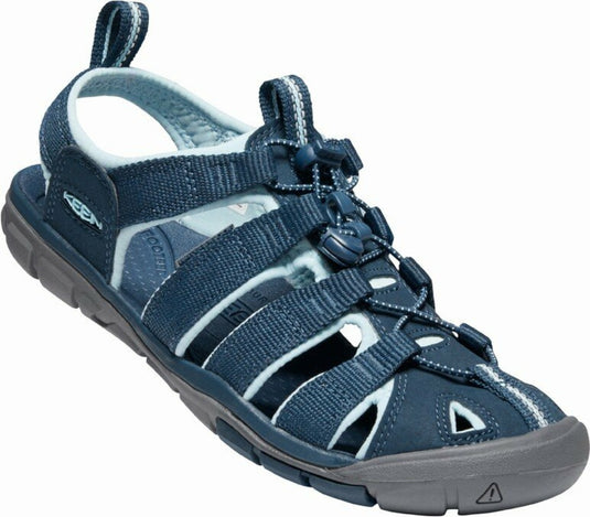 Damensandalen Keen Clearwater CNX Women marineblau/blau leuchtend