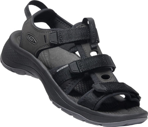 Damensandalen KEEN Astoria West Open Toe Damen schwarz