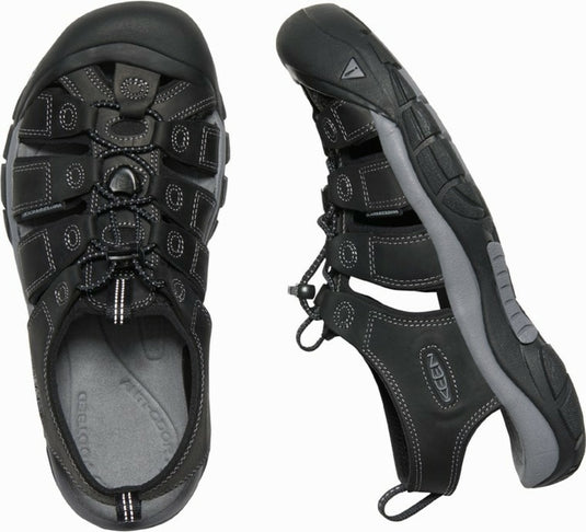 Herrensandalen KEEN Newport Men schwarz/stahlgrau