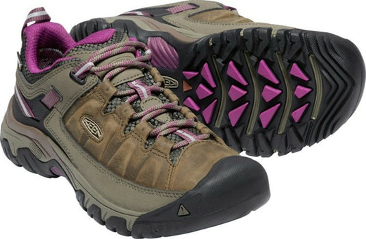 Damenschuhe KEEN Targhee III WP Women weiss/boysenberry