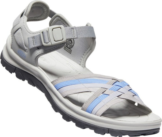 Damensandalen KEEN Terradora II Strappy Open Toe Damen grau/halogenblau