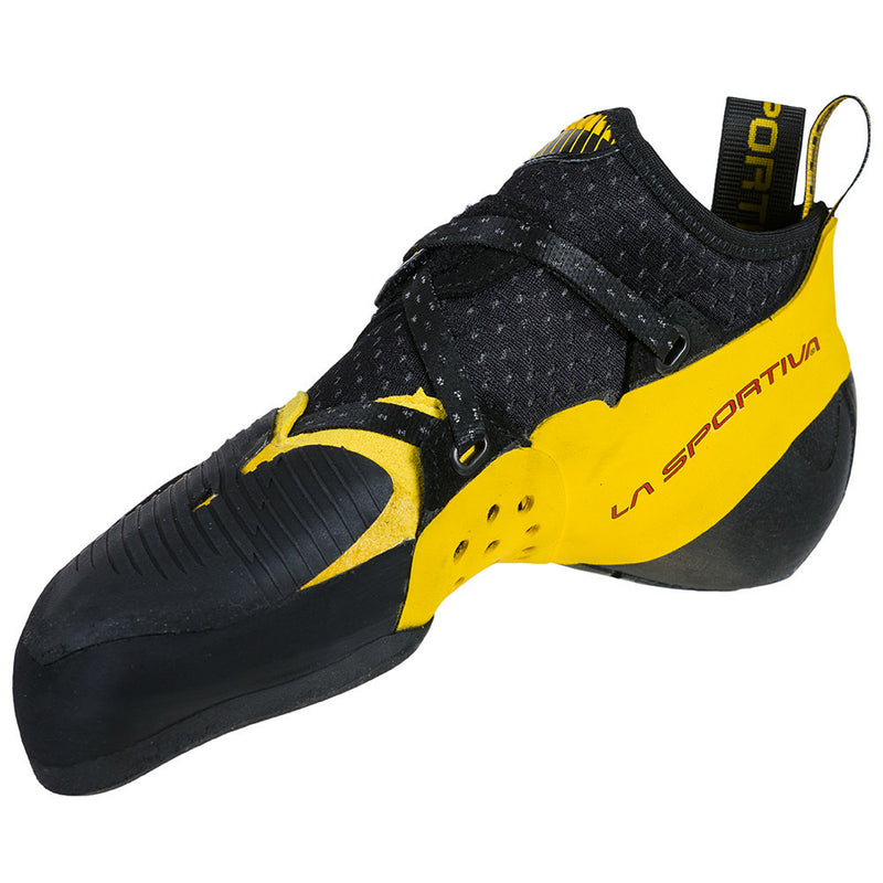 Laden Sie das Bild in Galerie -Viewer, Kletterschuhe La Sportiva Solution Comp schwarz/gelb
