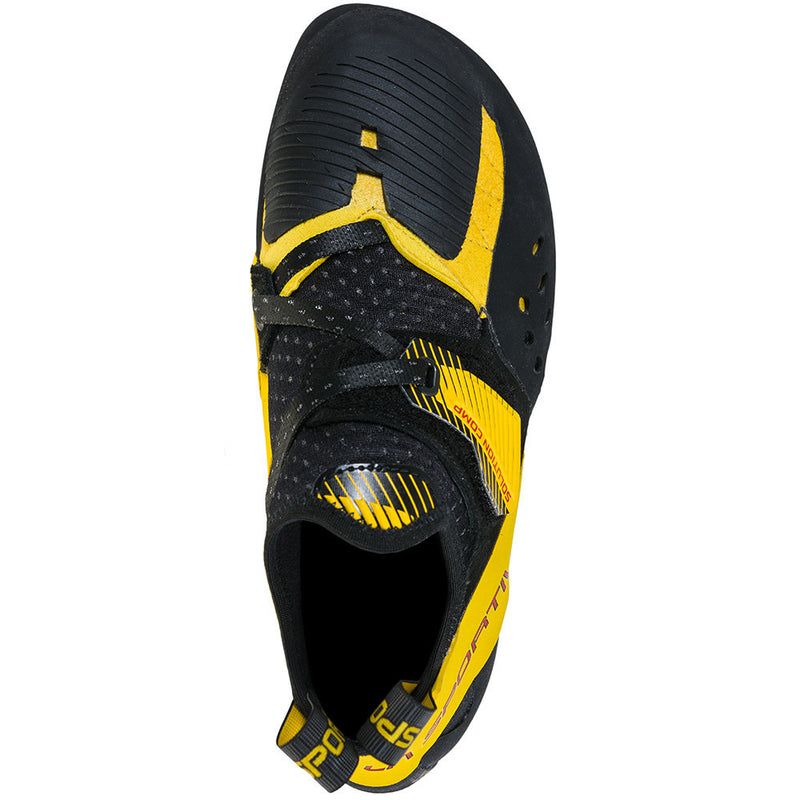 Laden Sie das Bild in Galerie -Viewer, Kletterschuhe La Sportiva Solution Comp schwarz/gelb
