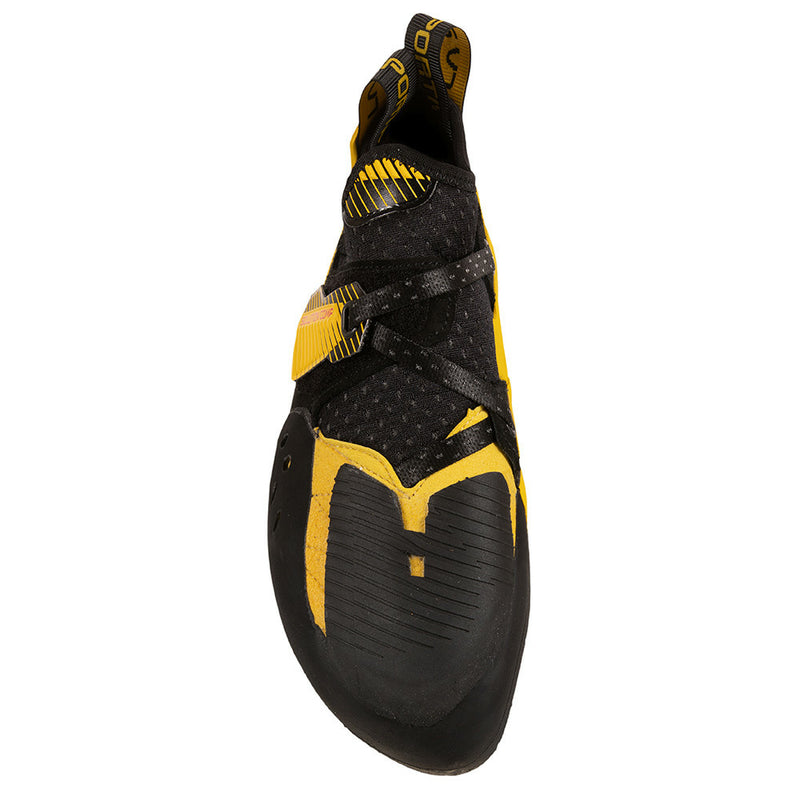 Laden Sie das Bild in Galerie -Viewer, Kletterschuhe La Sportiva Solution Comp schwarz/gelb
