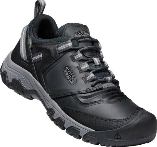 Herrenschuhe KEEN Ridge Flex WP Men schwarz/magnet