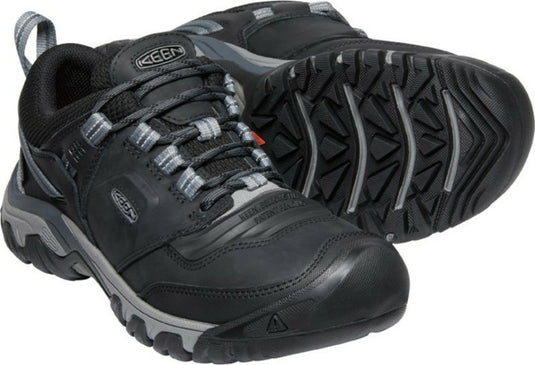 Herrenschuhe KEEN Ridge Flex WP Men schwarz/magnet