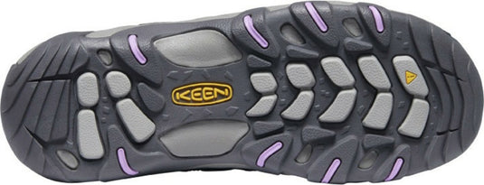 Damen-Trekkingschuhe KEEN Koven WP Women stahlgrau/afrikanisch-violett