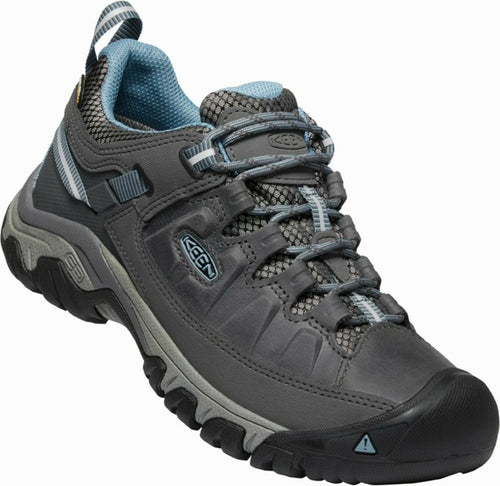 Damen-Trekkingschuhe KEEN Targhee III WP Magnet/Atlantikblau