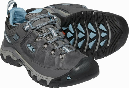 Damen-Trekkingschuhe KEEN Targhee III WP Magnet/Atlantikblau