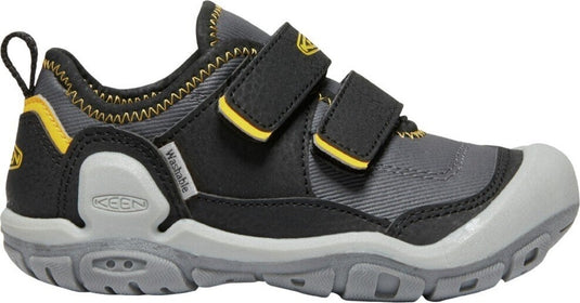 Kinderhalbschuhe Keen Knotch Hollow DS Youth schwarz/keen gelb