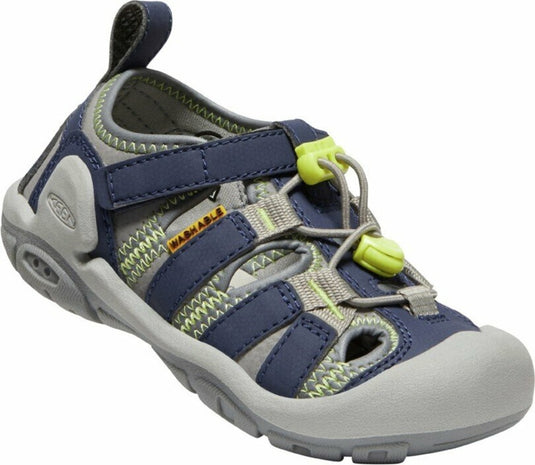 Kinderhalbschuhe Keen Knotch Creek Children stahlgrau/blaue Tiefen