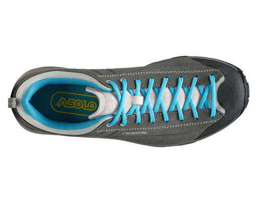 Damenhalbschuhe Asolo Space GV ML graphit/cyanblau/A873