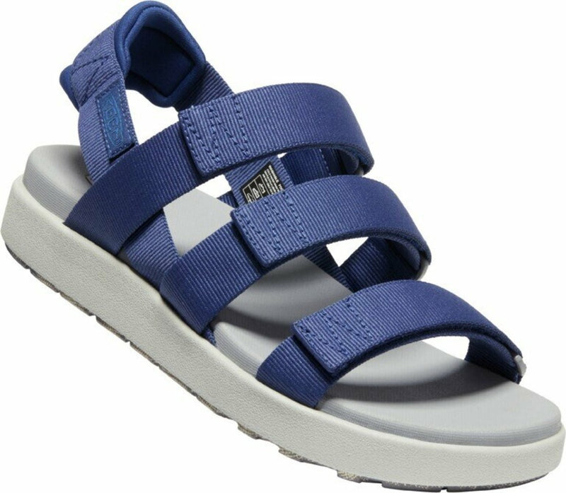 Laden Sie das Bild in Galerie -Viewer, Damensandalen Keen Elle Strappy tiefes Blau/helles Kobalt
