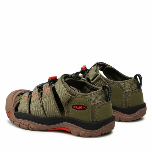 Kindersandalen Keen Newport H2 Youth Olive drab/orange