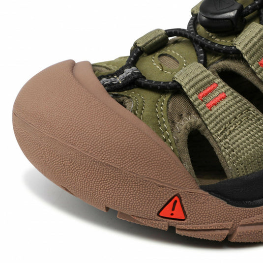 Kindersandalen Keen Newport H2 Youth Olive drab/orange