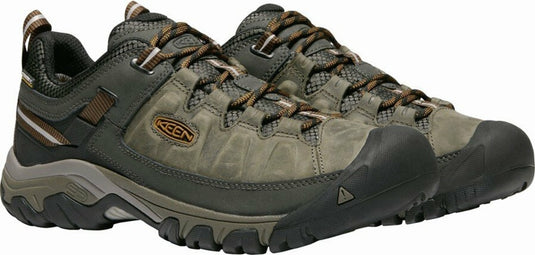 Herren-Trekkingschuhe Keen Targhee III WP Men Schwarz oliv/goldbraun