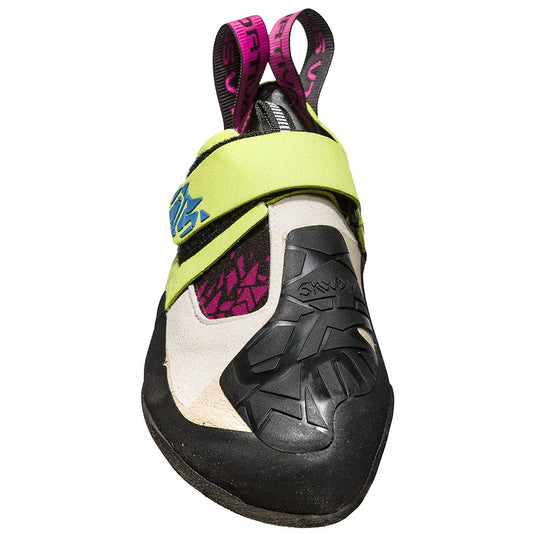 Kletterschuhe La Sportiva Skwama Woman Apfelgrün/Kobaltblau