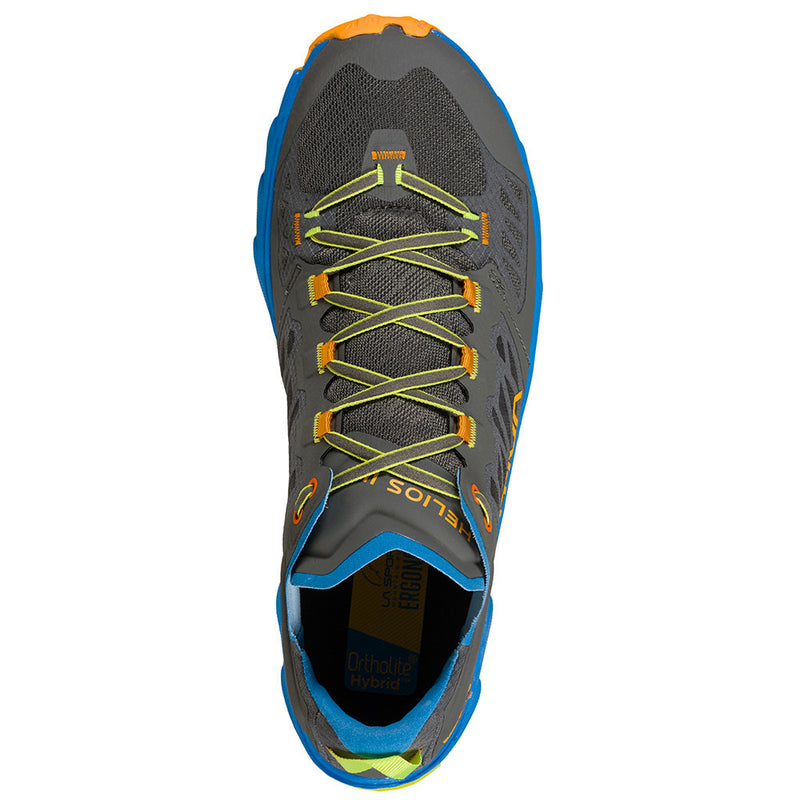 Laden Sie das Bild in Galerie -Viewer, Herren-Trail-Schuhe La Sportiva Helios III Metal/Electric blau
