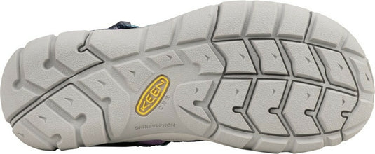 Kindersandalen KEEN Seacamp II CNX Youth schwarz iris/afrikanisch violett