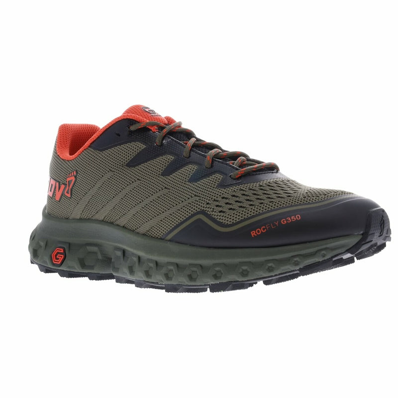 Laden Sie das Bild in Galerie -Viewer, Herren-Trekkingschuhe Inov-8 Rocfly G 350 M (S) Oliv/Orange
