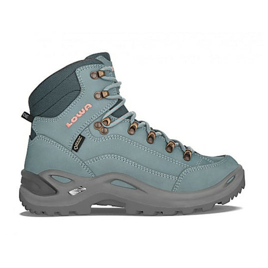 Damenschuhe Lowa Renegade GTX Mid W's eisblau/lachs