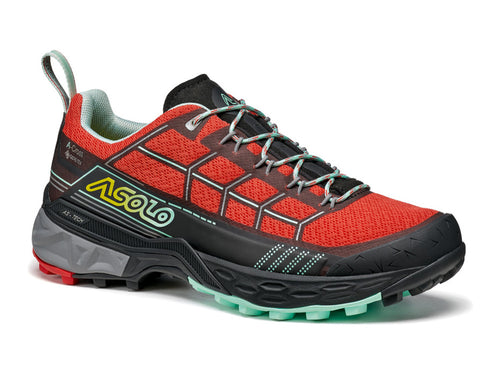 Damenschuhe Asolo Backbone GTX ML Mohnrot/Schwarz/B051