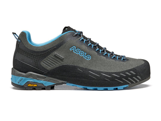 Damen-Plateauschuhe Asolo Eldo Lth GV ML Grpahite/Blue Moon