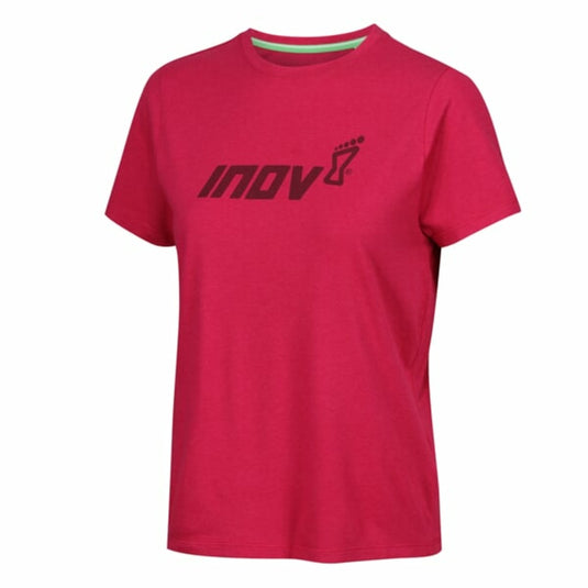 Damen T-Shirt Inov-8 Graphic Tee „Inov-8“ W rosa