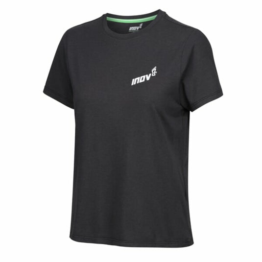 Damen T-Shirt Inov-8 Graphic Tee „Brand“ W schwarz graphit