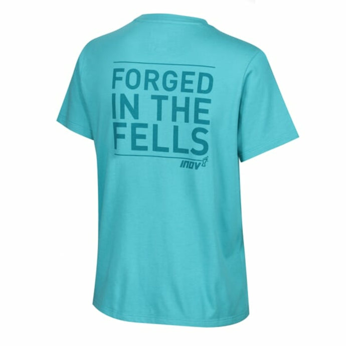 Damen T-Shirt Inov-8 Graphic Tee „Forged“ W teal