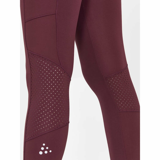 Damen elastische Hose W Craft ADV Essence 2 rot