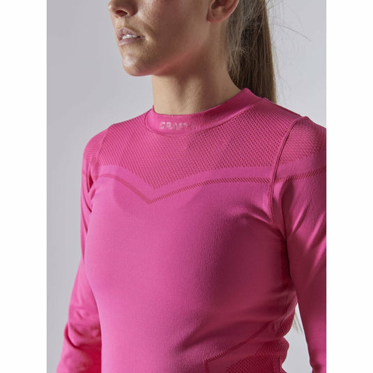 Funktionsset für Damen Craft Core Dry Fuseknit rosa