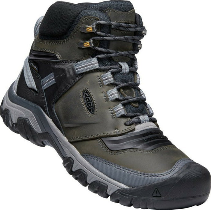 Herrenschuhe KEEN Ridge Flex Mid WP Men magnet/schwarz