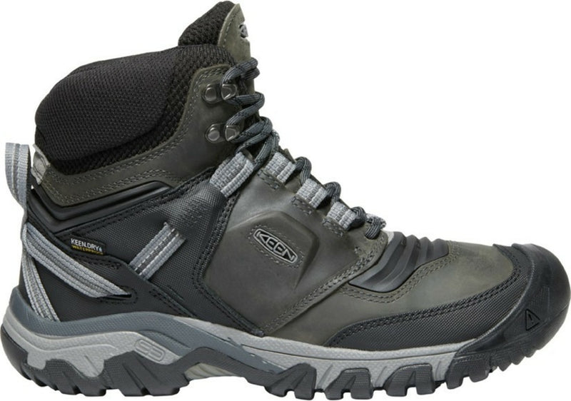 Laden Sie das Bild in Galerie -Viewer, Herrenschuhe KEEN Ridge Flex Mid WP Men magnet/schwarz
