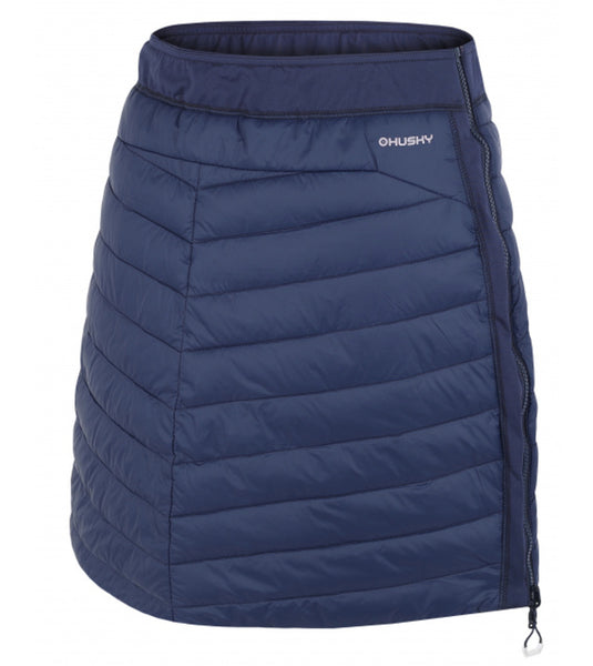 Damen-Winterrock Husky Freez L lt.fd. wein/dk. Blau