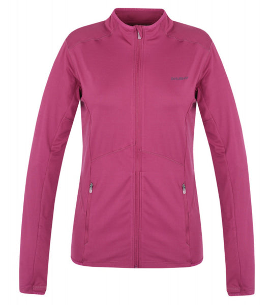 Damen-Sweatshirt Husky Tarp Zip L dk. Magenta