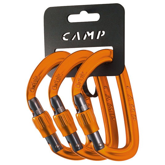 Karabina Camp Orbit Lock 3 Stück orange