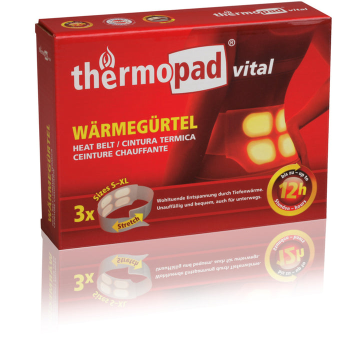 YATE Thermopad Heizgürtel 3 Stk