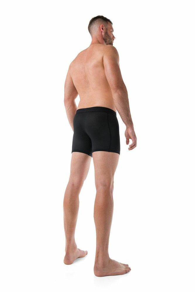 Laden Sie das Bild in Galerie -Viewer, Technische Herren-Boxershorts Kilpi 2er-Pack Nett-U Schwarz/Dunkelgrau
