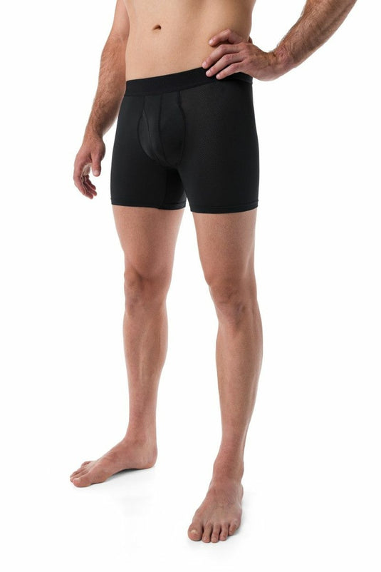 Technische Herren-Boxershorts Kilpi 2er-Pack Nett-U Schwarz/Dunkelgrau