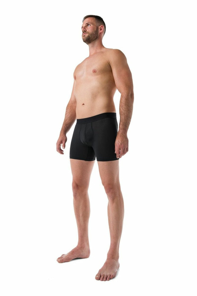 Laden Sie das Bild in Galerie -Viewer, Technische Herren-Boxershorts Kilpi 2er-Pack Nett-U Schwarz/Dunkelgrau
