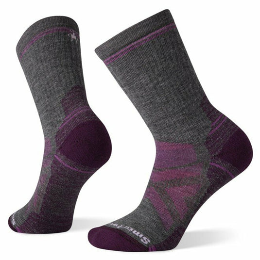 Damen-Wandersocken Smartwool Hike Full Cushion Crew mittelgrau